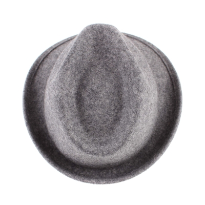 Ladies' felt hat HatYou CF0026, Dark grey melange