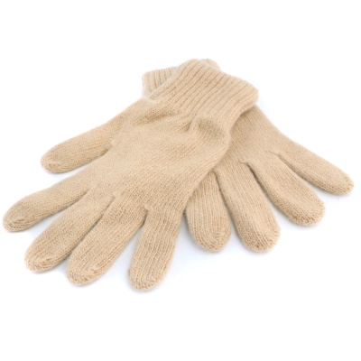 Дамски плетени ръкавици HatYou GL0012, Камила