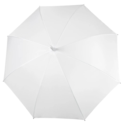 Дамски сватбен автоматичен голф чадър Perletti Time 12065, Бял