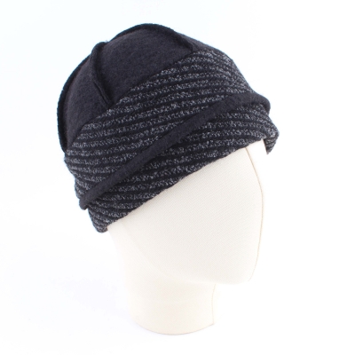 Ladies' winter hat HatYou CP3550, Black/Grey