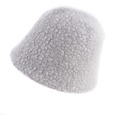 Women’s Alpaca Winter Hat HatYou CP4097, Light Gray