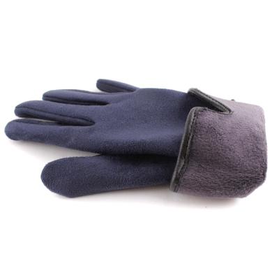 Дамски ръкавици от плат HatYou GL1204, Тъмносин
