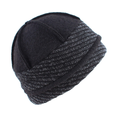 Ladies' winter hat HatYou CP3550, Black/Grey