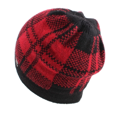 Комплект мъжки шал и шапка  Granadilla  JG5299/JG5300, Червен/Черен