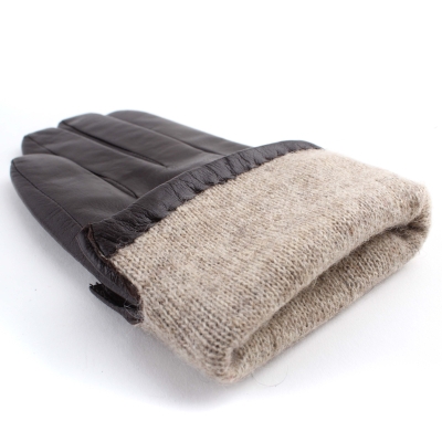 Мъжки кожени ръкавици HatYou GP0004, Кафяв