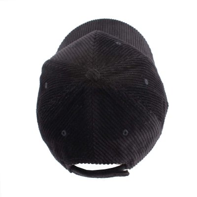 Мъжка бейзболна шапка от памучно кадифе HatYou CP2995, Черен