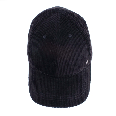 Мъжка бейзболна шапка от памучно кадифе HatYou CP2995, Черен
