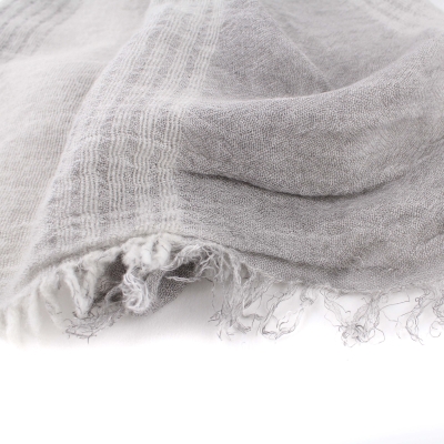 Шал Pulcra Nizza, 52х190 см, Светлосив