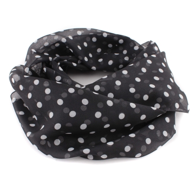 Дамски шал HatYou SI0763-104, 40х160 см, Черен