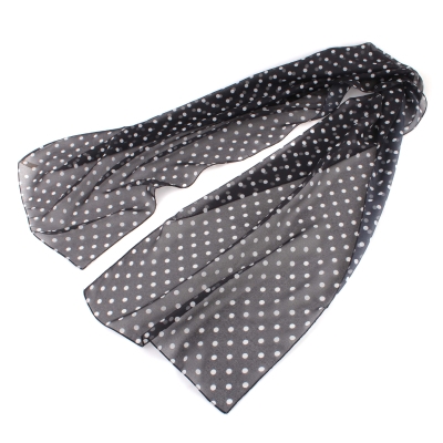 Дамски шал HatYou SI0763-104, 40х160 см, Черен