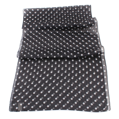 Дамски шал HatYou SI0763-104, 40х160 см, Черен