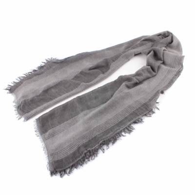 Шал Pulcra Nizza, 52х190 см, Сив