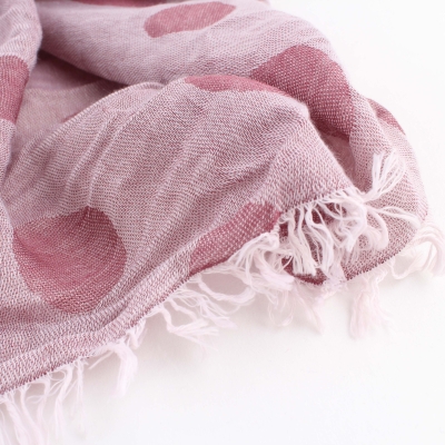 Дамски шал Pulcra Sura, 60x180 см, Пастелно розово