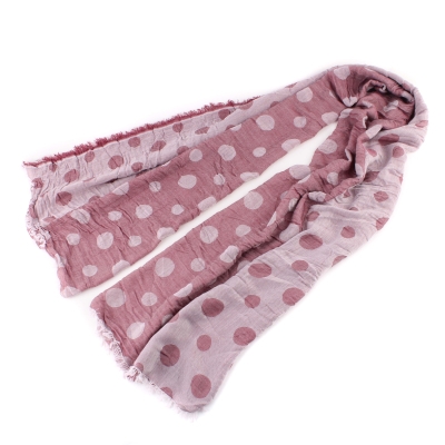 Дамски шал Pulcra Sura, 60x180 см, Пастелно розово