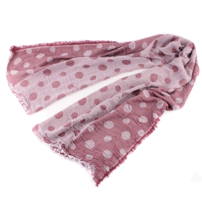 Дамски шал Pulcra Sura, 60x180 см, Пастелно розово