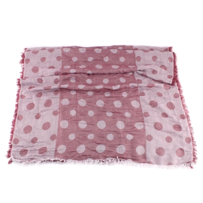 Дамски шал Pulcra Sura, 60x180 см, Пастелно розово