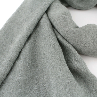 Шал Pulcra Sura, 60x180 см, Сивозелен