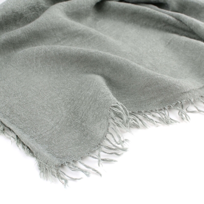 Шал Pulcra Sura, 60x180 см, Сивозелен