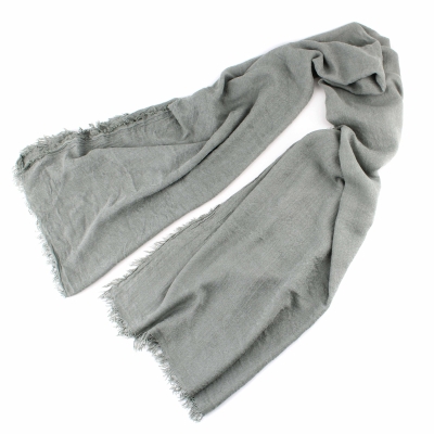 Шал Pulcra Sura, 60x180 см, Сивозелен