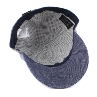 Summer Baseball Cap HatYou CTM2334, Denim/Plaid
