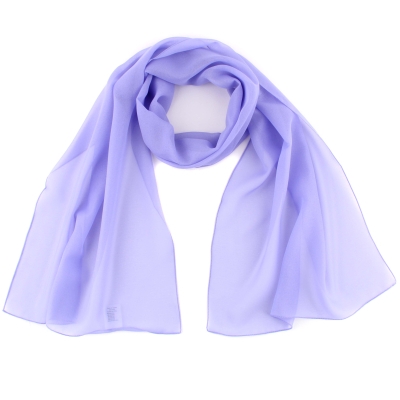 Дамски шал HatYou SI0760, 40х160 см, Светлолилав