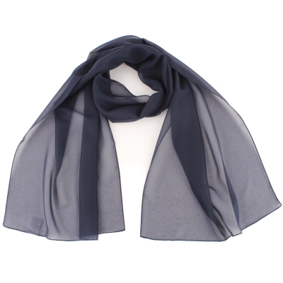 Дамски шал HatYou SI0760, 40х160 см, Тъмносин