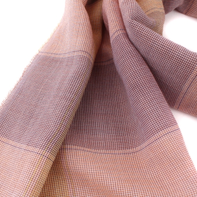 Фин памучен шал Pulcra Rikka, 58х210 см, Оранжев