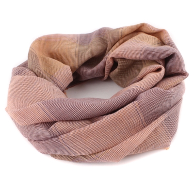 Фин памучен шал Pulcra Rikka, 58х210 см, Оранжев