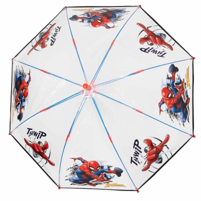 Kid's transparent umbrella Perletti Kids Spiderman 75395