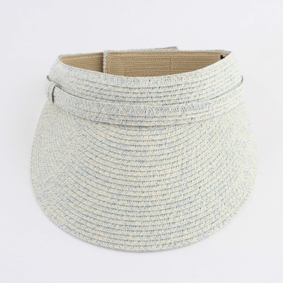 Ladies' summer visor Fratelli Mazzanti FM 6564, Light blue melange