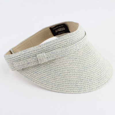 Ladies' summer visor Fratelli Mazzanti FM 6564, Light blue melange