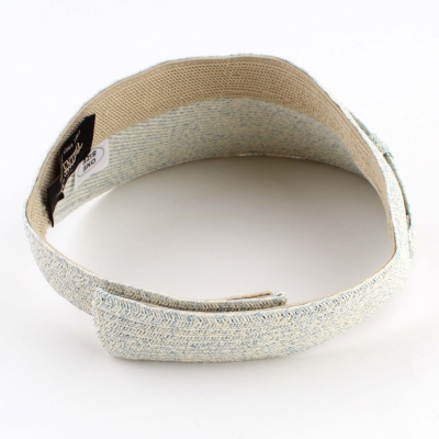 Ladies' summer visor Fratelli Mazzanti FM 6564, Light blue melange