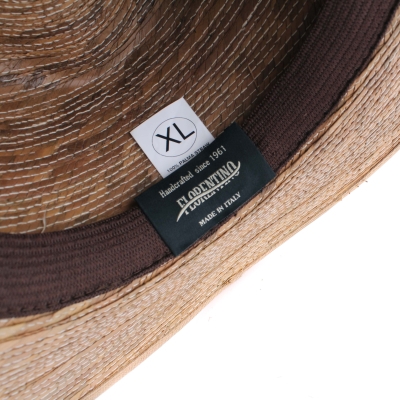 Men's summer fedora hat Fratelli Mazzanti FM 7634, Natural