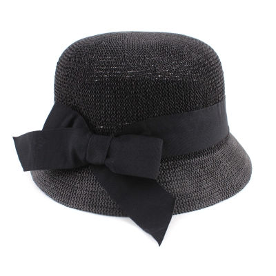 Ladies' summer hat Fratelli Mazzanti FM 8131, Black