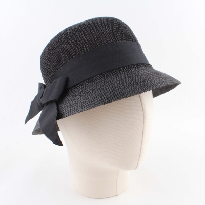Ladies' summer hat Fratelli Mazzanti FM 8131, Black