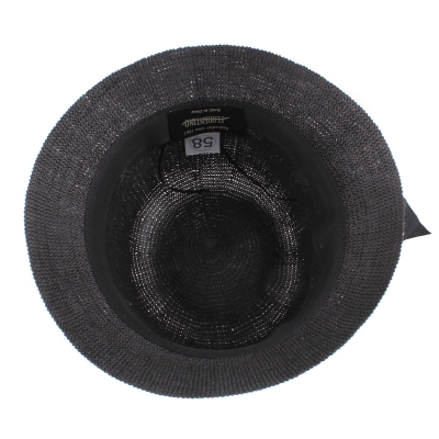 Ladies' summer hat Fratelli Mazzanti FM 8131, Black