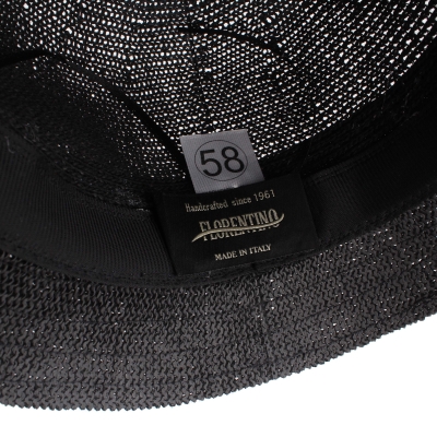 Ladies' summer hat Fratelli Mazzanti FM 8131, Black