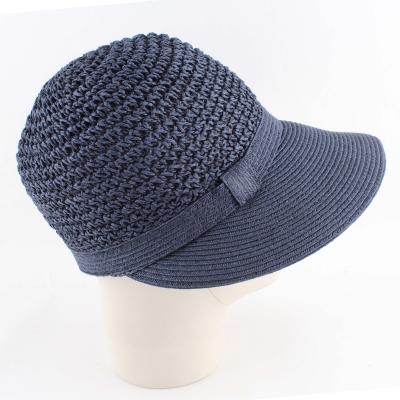 Summer hat with visor Fratelli Mazzanti FM 6563, Dark blue