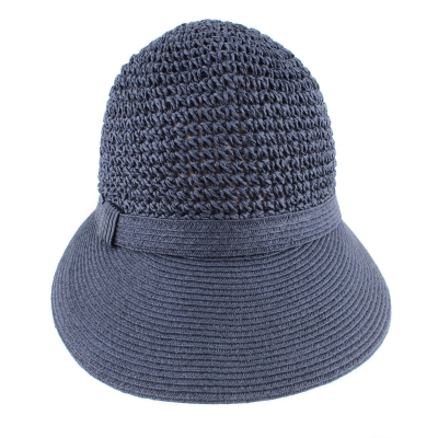Summer hat with visor Fratelli Mazzanti FM 6563, Dark blue