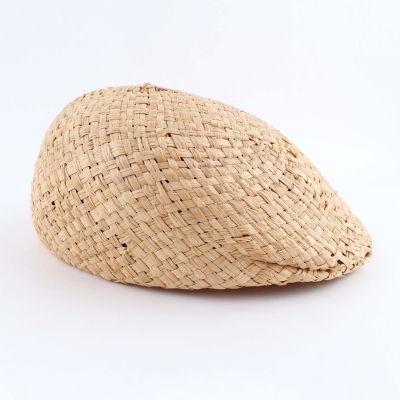 Men's raffia summer cap Fratelli Mazzanti FM 6476, Natural