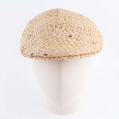 Men's raffia summer cap Fratelli Mazzanti FM 6476, Natural