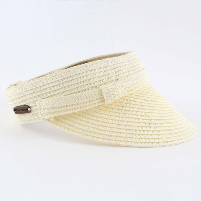 Ladies' summer visor Fratelli Mazzanti FM 6564, Ecru