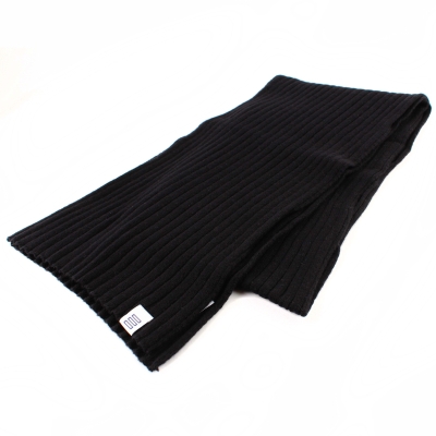 Комплект шал, шапка и ръкавици от кашмир Tesma/Mate, Черен