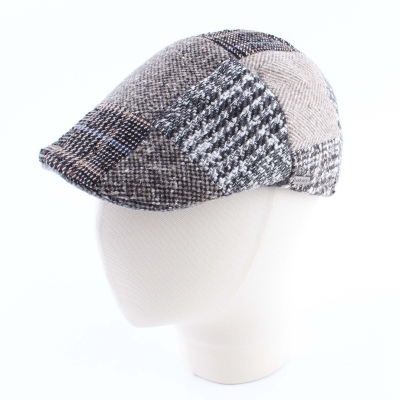 Мъжки каскет с вълна HatYou CP3880, Бежово-сив