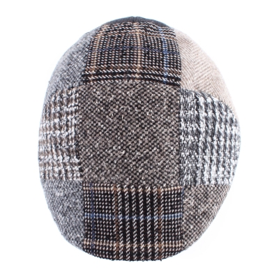 Мъжки каскет с вълна HatYou CP3880, Бежово-сив