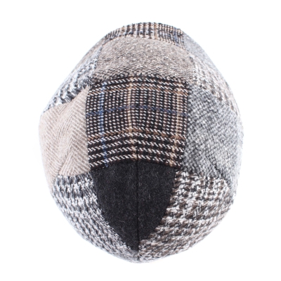 Мъжки каскет с вълна HatYou CP3880, Бежово-сив