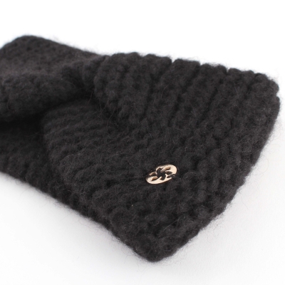 Ladies' Knitted Headband Granadilla JG5321, Black