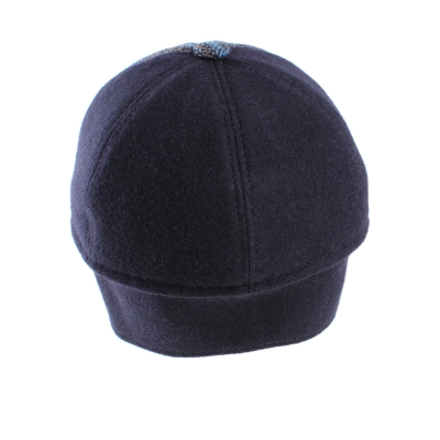 Мъжка вълнена бейзболна шапка с наушник HatYou CP3855, Син