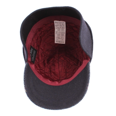 Мъжка вълнена бейзболна шапка с наушник HatYou CP3855, Син