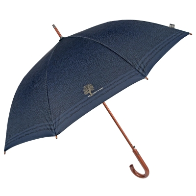 Мъжки автоматичен голф чадър Perletti Green 19163, Тъмносин